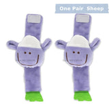 New Design Plush Baby Toy Animal Hand Bell