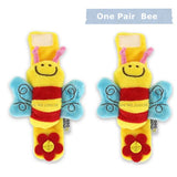 New Design Plush Baby Toy Animal Hand Bell