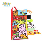baby soft Cloth Books Animal Tails Dinosaur