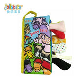 baby soft Cloth Books Animal Tails Dinosaur