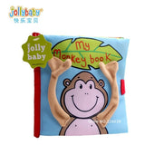 baby soft Cloth Books Animal Tails Dinosaur