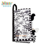 baby soft Cloth Books Animal Tails Dinosaur