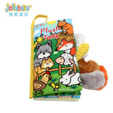 baby soft Cloth Books Animal Tails Dinosaur