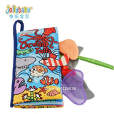 baby soft Cloth Books Animal Tails Dinosaur