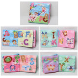 baby soft Cloth Books Animal Tails Dinosaur
