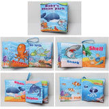 baby soft Cloth Books Animal Tails Dinosaur