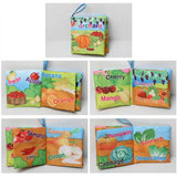 baby soft Cloth Books Animal Tails Dinosaur